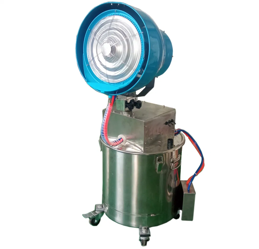 Pneumatic Explosion-Proof Mist-Spraying Cooling Fan for Chemical Industry