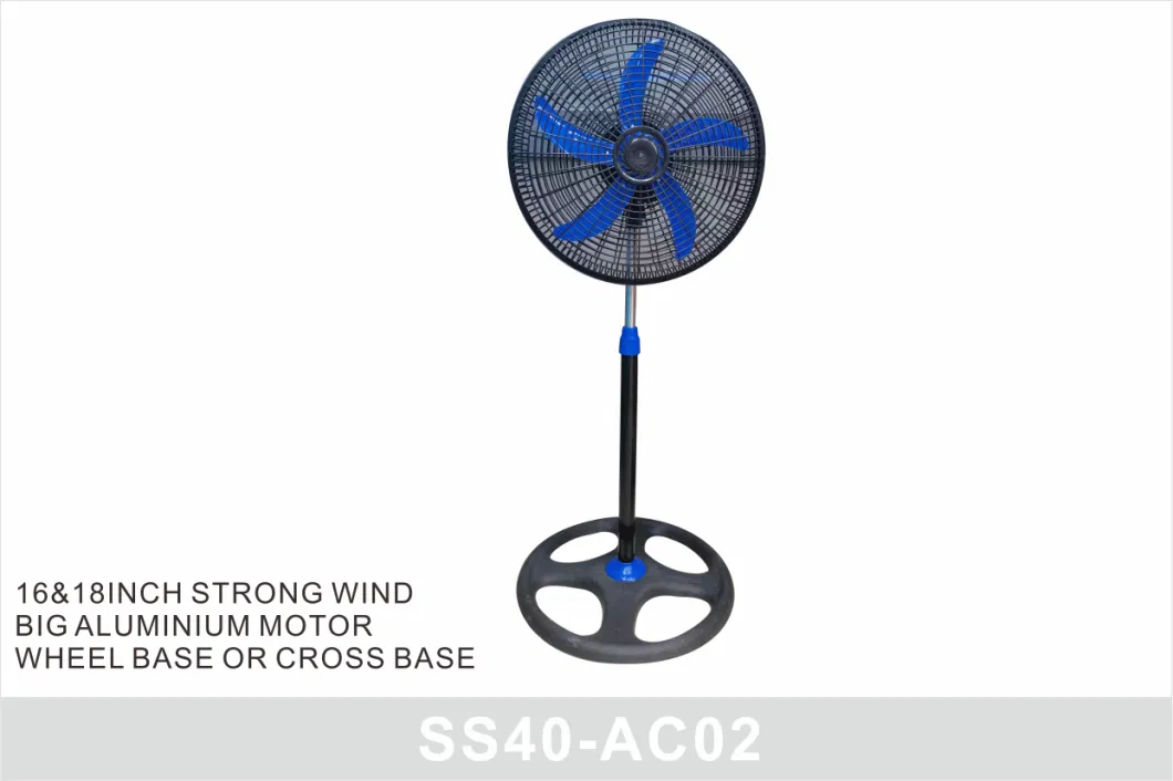 16inch &amp; 18inch Industrial Air Cooler Pedestal Stand Electric Cooling AC Fan