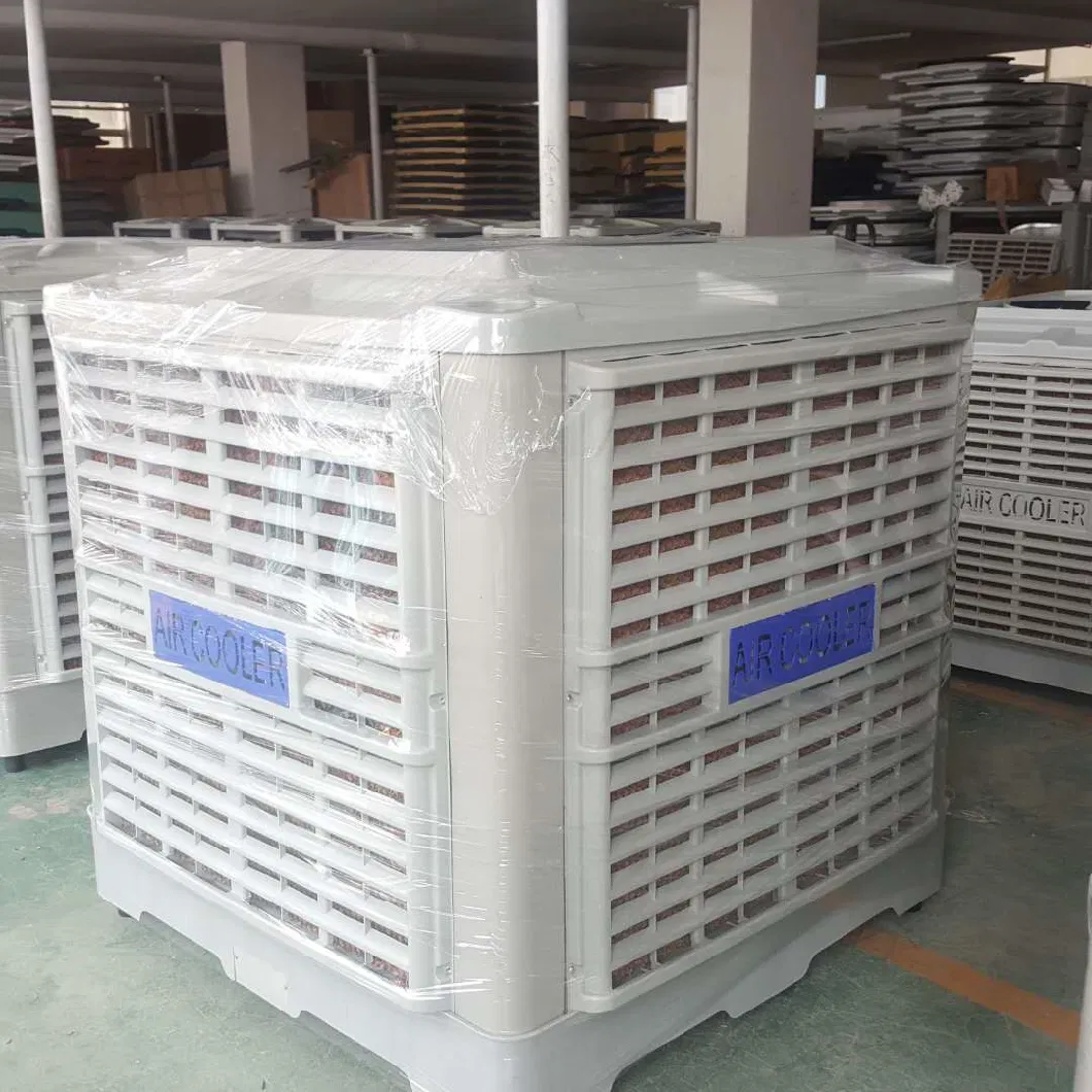 50000 Airflow 4.5 Kw Wet Curtain No Freon Water Air Cooling Fan