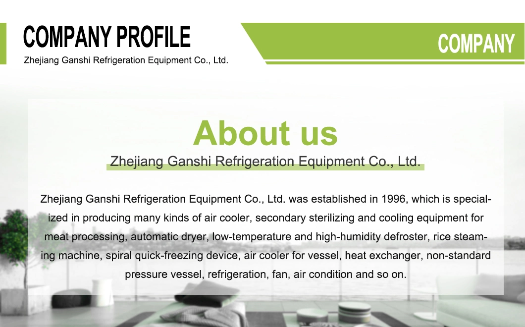 High Efficiency Refrigeration Evaporators Air Exchanger Cooler for Cold Room Cold Storage Ceiling Type Industrial Air Cooler