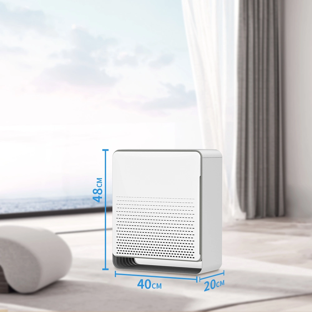 Home Appliance Kitchen Bedroom Formaldehyde Adsorption HEPA Filter UVC Air Purifier for Allergy Smokers