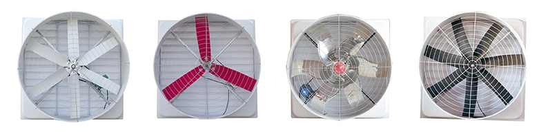 High Air Volume Powerful FRP Fiber Glass FRP Negative Pressure Exhaust Axial Cooling Fan