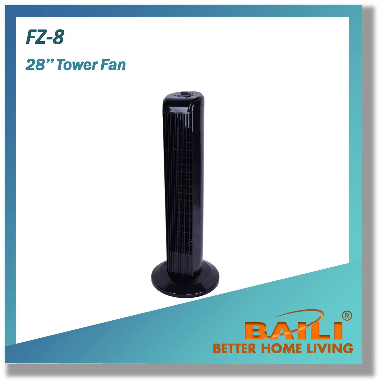 28 Inch Luxury Tower Fan with High Quality