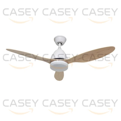 Wholesale 42 Inch Brush Nickel Plywood Material Ceiling Fan with Light Air Cooler AC Motor Pull Chain Switch Flush LED Ceiling Fan