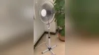 Factory Directly Selling 16inch Electric Stand Fan with Light