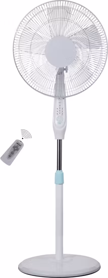 Factory Directly Selling 16inch Electric Stand Fan with Light